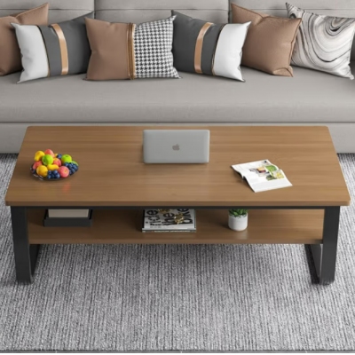 茶几简约双层茶水桌创意边几120*60cm