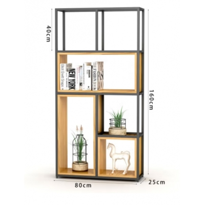办公室屏风隔断博古架loft工业风