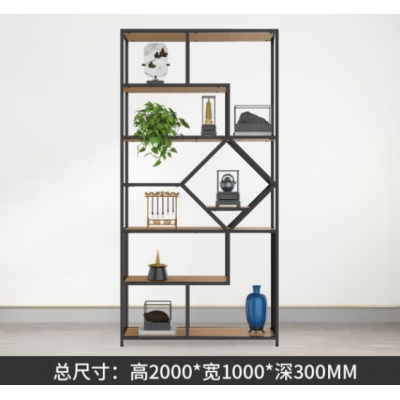博古架现代多宝阁茶柜架