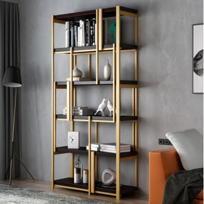 金色置物架装饰金属博古架160*30*200
