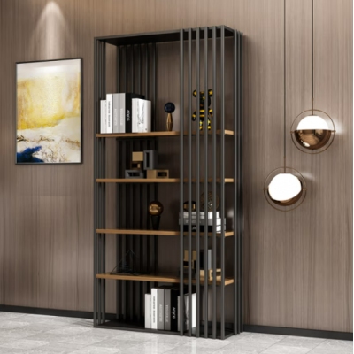 博古架置物架工业风展示架100*30*200