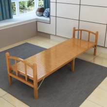 简易竹床午休午睡床双人硬板床宽60x197长cm