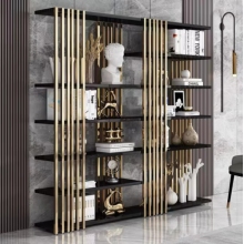 博古架隔断金属置物架现代160*30*200