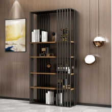 博古架置物架工业风展示架100*30*200