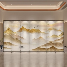 办公室背景遮挡折叠屏风单扇60*200cm高