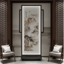 新中式屏风隔断铝合金60*190cm