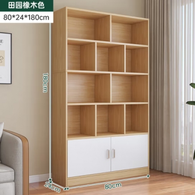 储物柜简约现代展示柜80*24*180