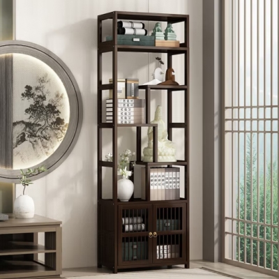 茶室茶具收纳置物架子55cm长
