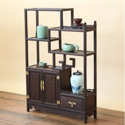 落地置物架玄关柜茶叶柜50*15*74.7cm