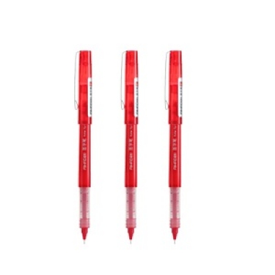 爱好办公用笔 0.5mm(红)中性笔 12支/盒