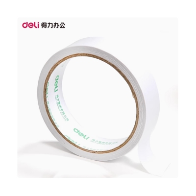 得力双面胶 19卷/包 1cm